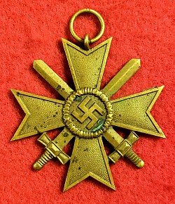Original Nazi War Service Cross with Swords (without Ribbon)…$25 SOLD