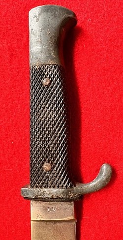 Original Nazi Hitler Youth Knife with Transitional Eickhorn Logo and RZM Marking