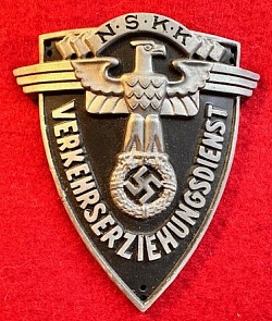 Original Nazi NSKK Traffic Educator's (Verkehrserziehungsdienst) Sleeve Badge