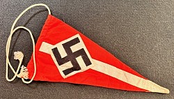 Original Nazi Hitler Youth Pennant