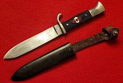 Nazi Hitler Youth Knife with RZM Maker's Code “M7/1/40