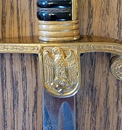 Original Nazi SA Dagger with RZM Maker's Code “M7/36” (E. & F. Hörster, Solingen Maker) with RZM-marked Hanger