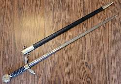Original Early Nazi Luftwaffe Officer's Sword by David Malsch of Steinbach with Waffenamt Marking