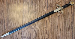 Original Early Nazi Luftwaffe Officer's Sword by David Malsch of Steinbach with Waffenamt Marking
