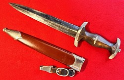 Original Early Nazi SA Dagger by Very Rare Maker 