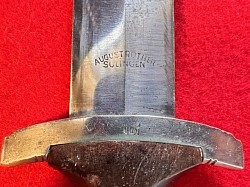 Original Early Nazi SA Dagger by Very Rare Maker 