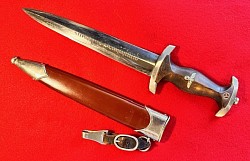 Original Early Nazi SA Dagger by Very Rare Maker 