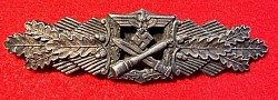 Original Nazi Bronze Close Combat Bar by F&BL (Funcke & Brüninghaus of Lüdenscheid)