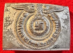 Original Nazi Waffen SS EM Belt Buckle