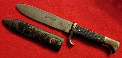 Original Nazi Hitler Youth Knife with Motto and Scarce Transitional 