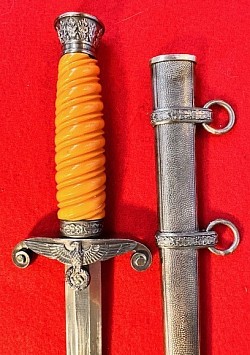 Original Nazi Army Officer's Dress Dagger by Carl Eickhorn