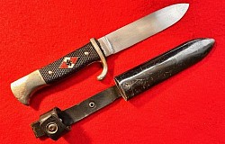 Original Nazi Hitler Youth Knife with RZM Maker Code 