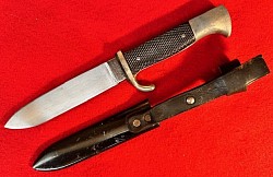 Original Nazi Hitler Youth Knife with RZM Maker Code 