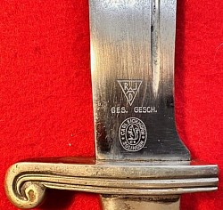 Original Nazi RAD EM Hewer by Carl Eickhorn