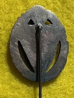 Original Nazi Kyffhäuserbund War Veterans' Association 50-Year Membership Badge Stickpin