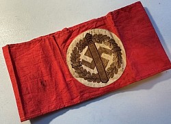 Original Nazi SA Sports Armband with RZM Tag