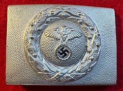 Original Nazi 1st Model RLB Enlisted Belt Buckle (WW2 Veteran 