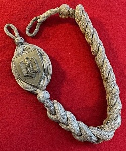 Original Nazi Army Marksman's Lanyard - Grade 1