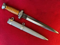 Original Nazi Social Welfare Officer's Dagger (de-Nazified)