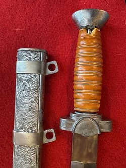 Original Nazi Social Welfare Officer's Dagger (de-Nazified)