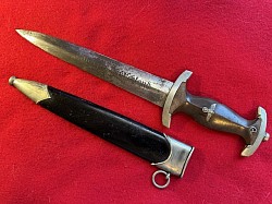 Original Nazi NSKK Dagger by Gustav Spitzer of Solingen