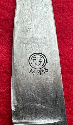 Original Nazi Hitler Youth Knife Maker-Coded 