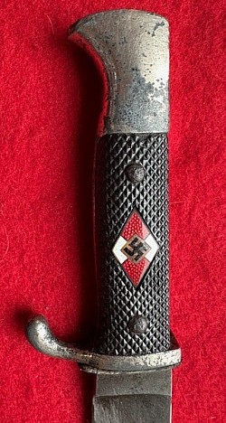 Original Nazi Hitler Youth Knife Maker-Coded 