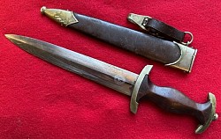 Original Nazi Early SA Dagger by J.A. Henckels with Hanger