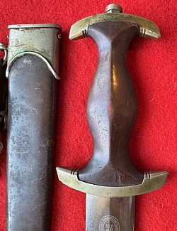 Original Nazi Early SA Dagger by J.A. Henckels with Hanger