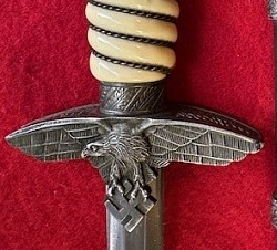 Original Nazi Luftwaffe 2nd Model Dagger by Alcosa of Solingen