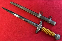Original Nazi Luftwaffe 2nd Model Dagger by Carl Julius Krebs of Solingen