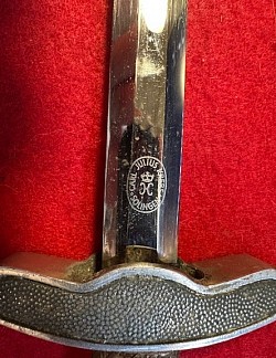 Original Nazi Luftwaffe 2nd Model Dagger by Carl Julius Krebs of Solingen