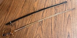 Original Nazi Army Officer's “Roon Pattern” Sword by Carl Eickhorn
