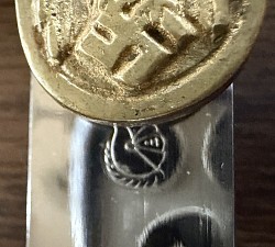 Original Nazi Army Officer’s Sword Model Nr. 1055 Pattern by WKC