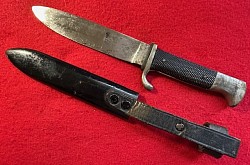 Original Nazi Hitler Youth Knife Maker-Coded 