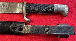 Original Nazi Hitler Youth Knife Maker-Coded 