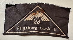 Original Nazi Deutsches Rotes Kreuz District Sleeve Patch