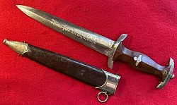 Original Nazi SA Transitional Dagger by Carl Eickhorn dated 1939