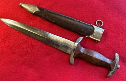 Original Nazi SA Transitional Dagger by Carl Eickhorn dated 1939