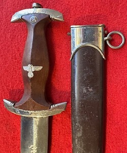 Original Nazi SA Transitional Dagger by Carl Eickhorn dated 1939
