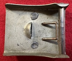 Original Rare Nazi Army EM Belt Buckle with 