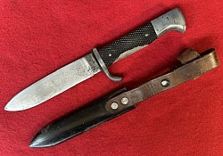 Original Nazi Hitler Youth Knife Marked 