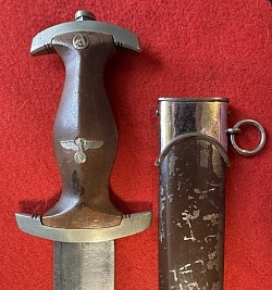 Original Nazi SA Dagger by J.A. Henckels with 