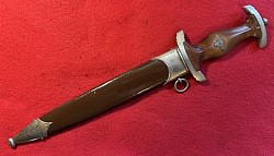 Original Early Nazi SA Dagger by the Very Rare Maker Herder & Engels of Solingen-Ohligs