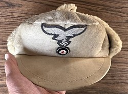 Original Nazi Luftwaffe Wool-Lined Eastern Front 