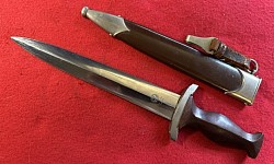 Original Nazi SA Transitional Dagger by Anton Wingen, Jr. Dated 1939