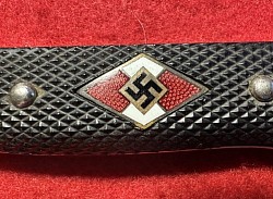 Original Nazi Hitler Youth Knife with Maker Code 
