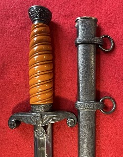 Original Nazi Army Officer's Dress Dagger by ALCOSO