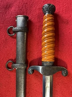 Original Nazi Army Officer's Dress Dagger by ALCOSO