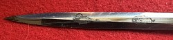 Original Nazi Army Officer's Dress Dagger by ALCOSO